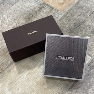 Tom Ford Boxes Sunglass Box Silver Square Box